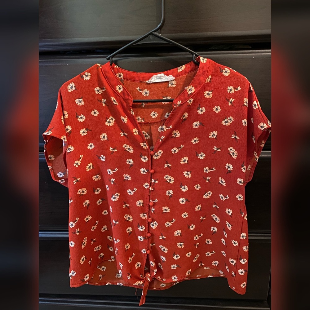 Button Down Blouse